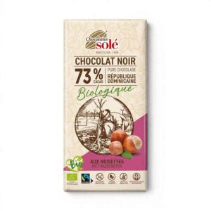 Chocolat noir 73 % noisettes 150 g El Sole