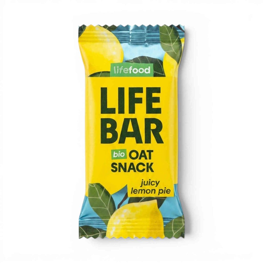 Barre Avoine Tarte Citron 40gr Lifefood