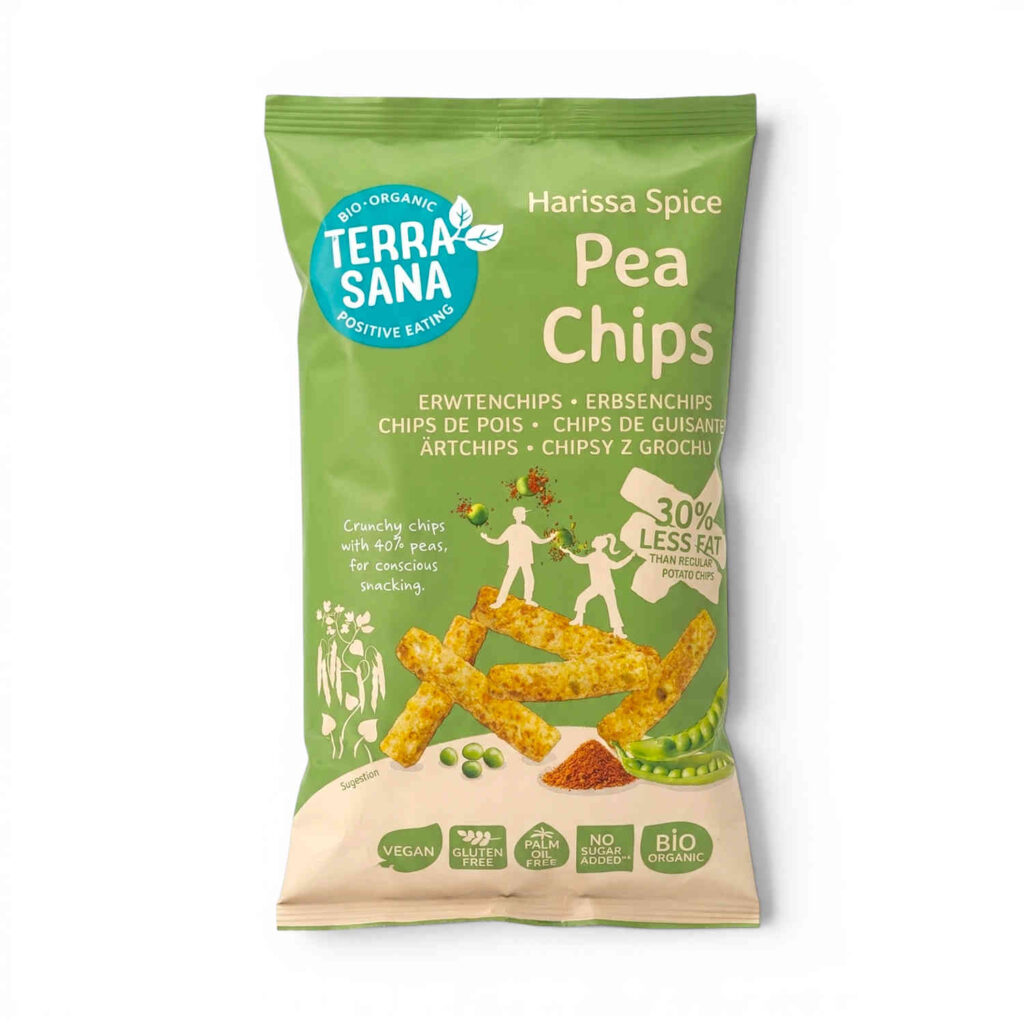 Chips pois chiche harissa 75 g TerraSana