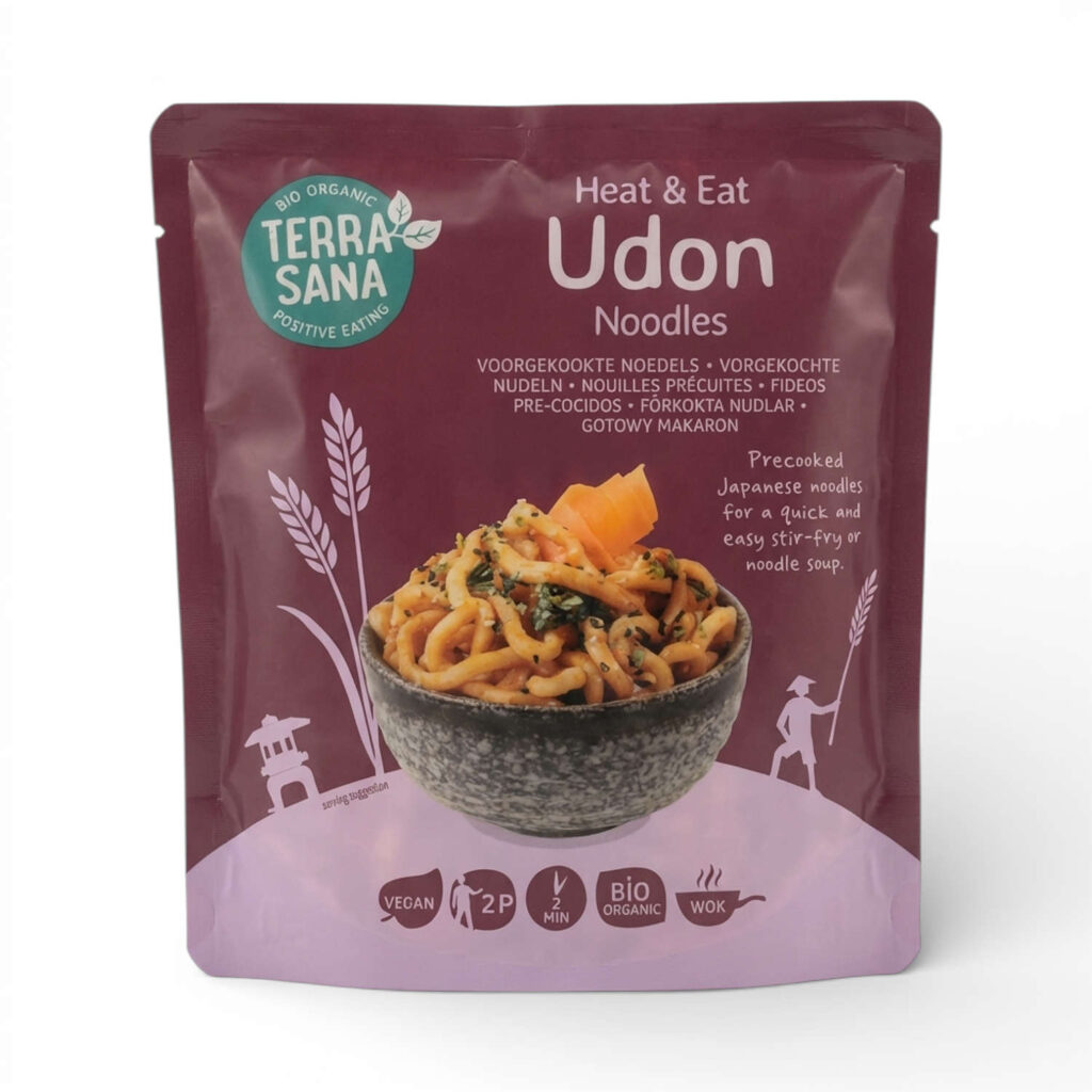 NOUILLES UDON PRECUITES 300GR TERRASANA