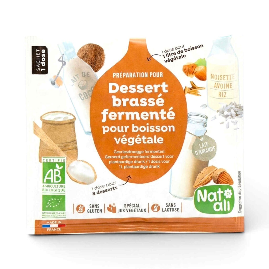 Ferment pour Dessert Brasse Végétal 24gr Natali