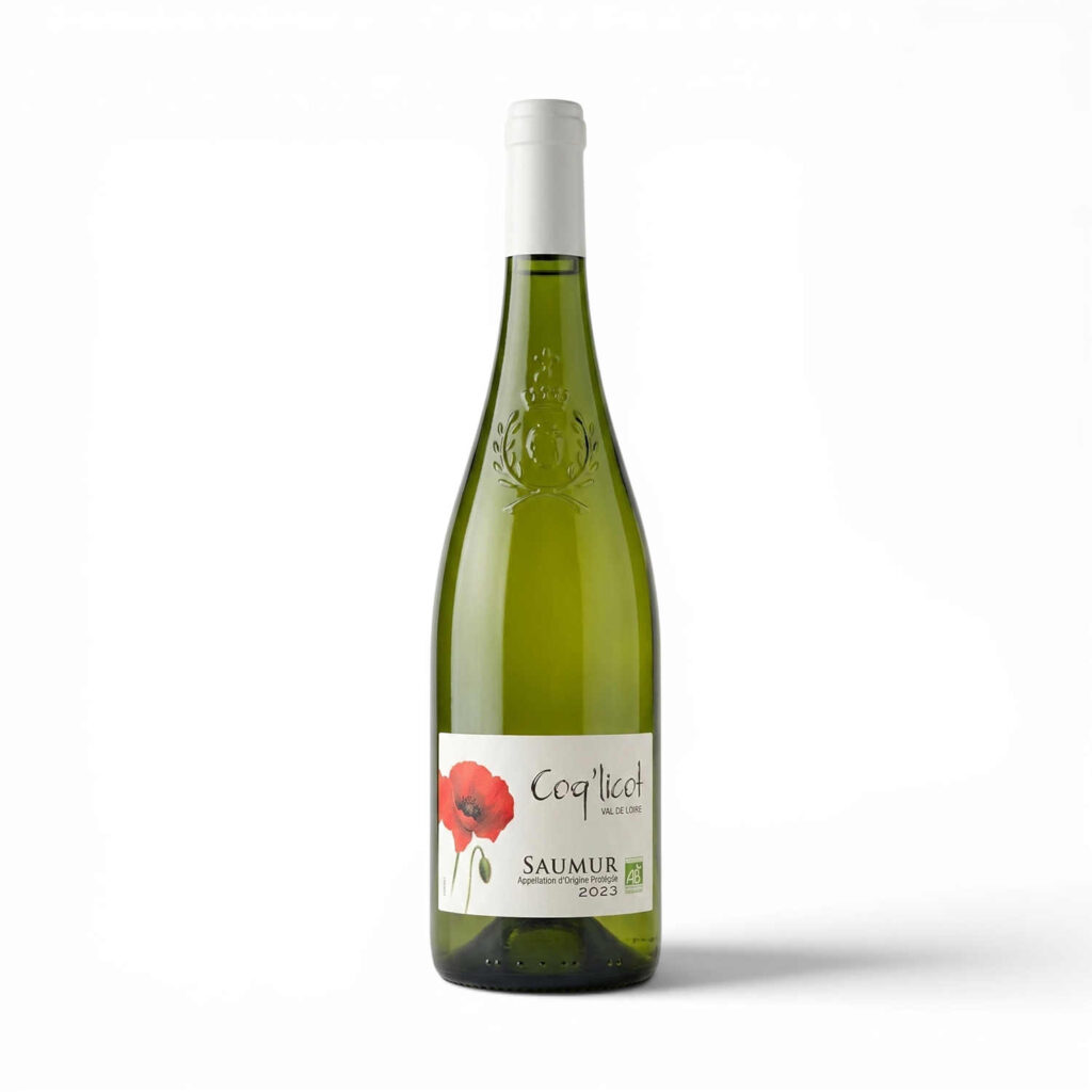 Vin Blanc Aop Saumur Coq'Licots 75cl