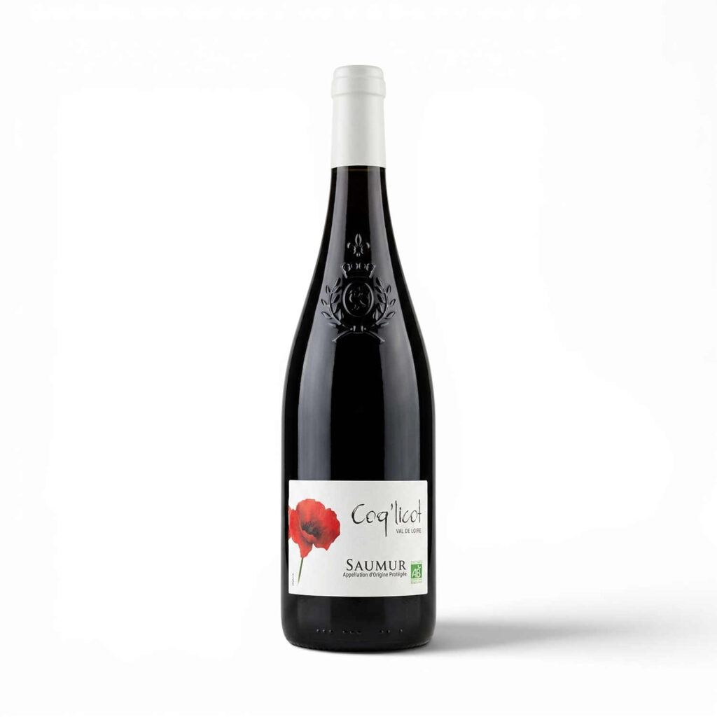Vin rouge Saumur AOP 75 cl Coq’licot