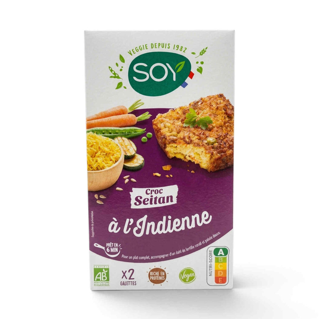 Croc seitan à l’indienne 200 g Soy