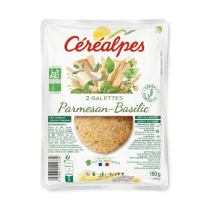 GALETTES PARMESAN BASILIC 2X90G CEREALPES