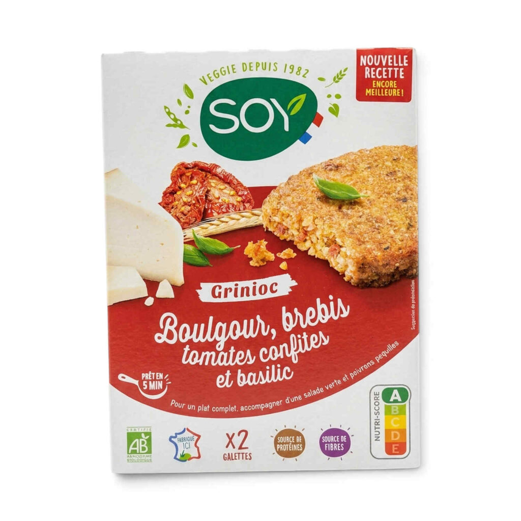 Grinioc Fromage Brebis Tomates Confites 2X100G Soy d.