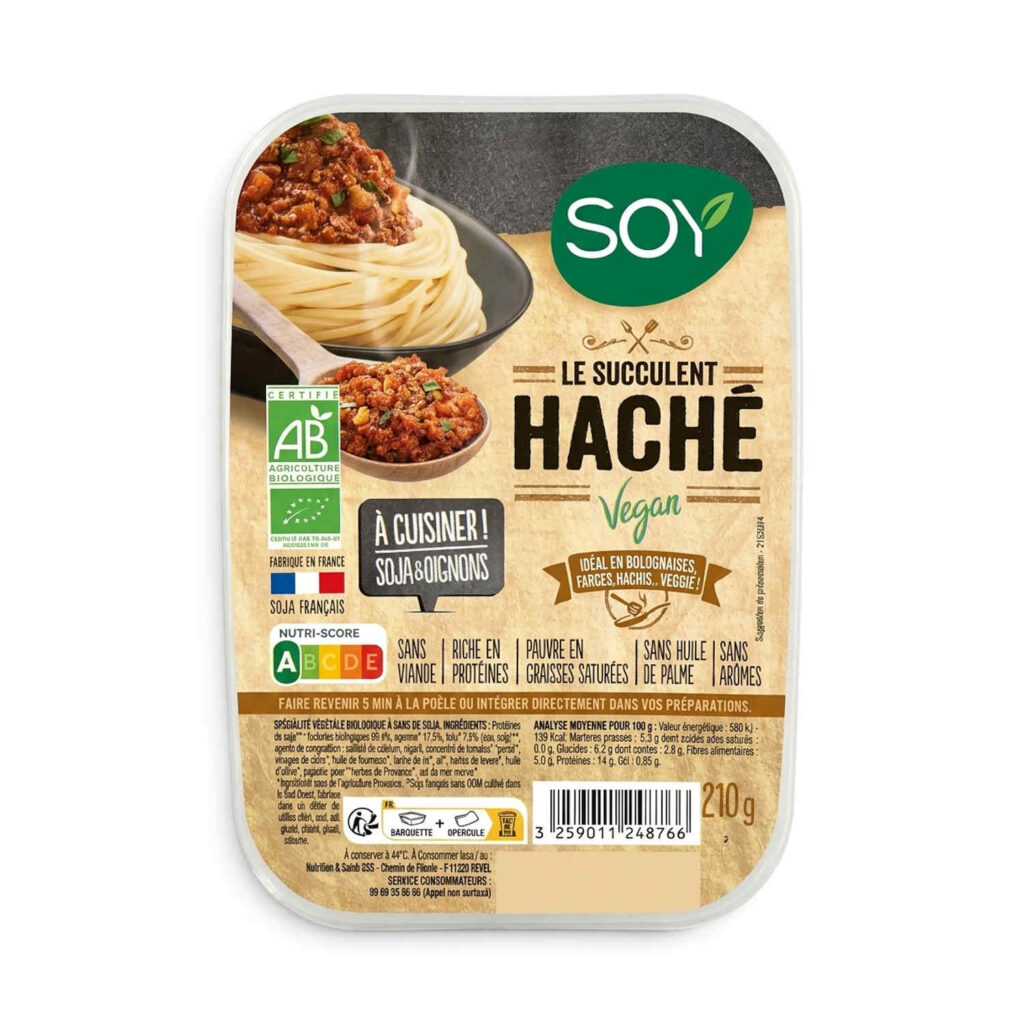 Haché 210 g Soy