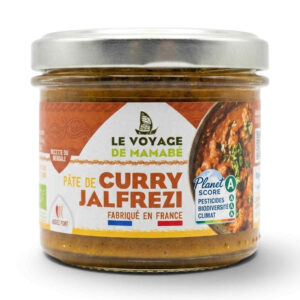 PATE CURRY JALFREZI 105GR LE VOYAGE DE MAMABE