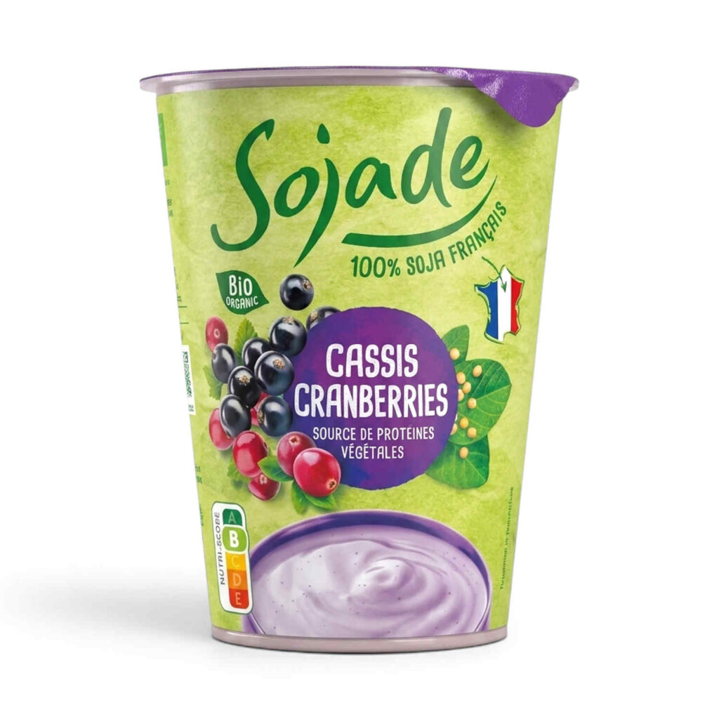 Sojade Cassis Cranberry 400g