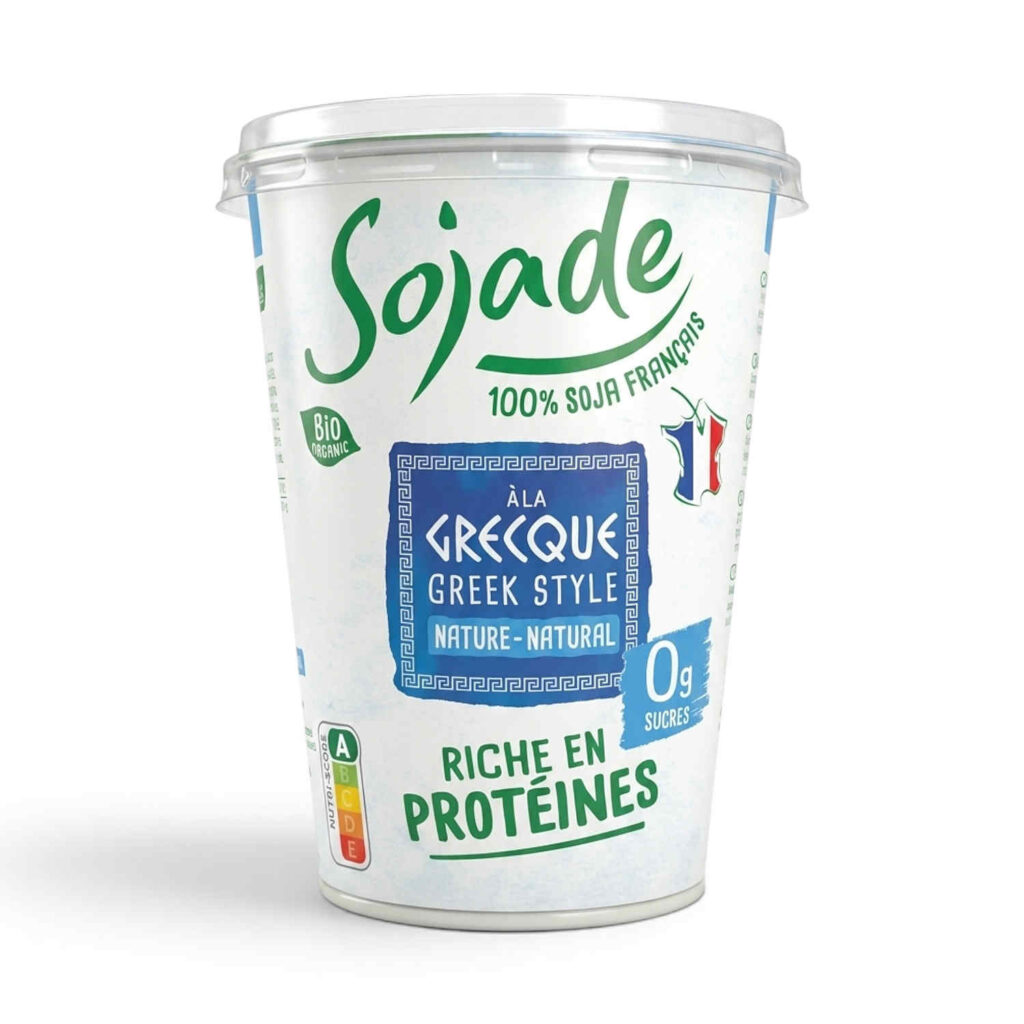 Dessert au soja à la grecque 400 g Sojade