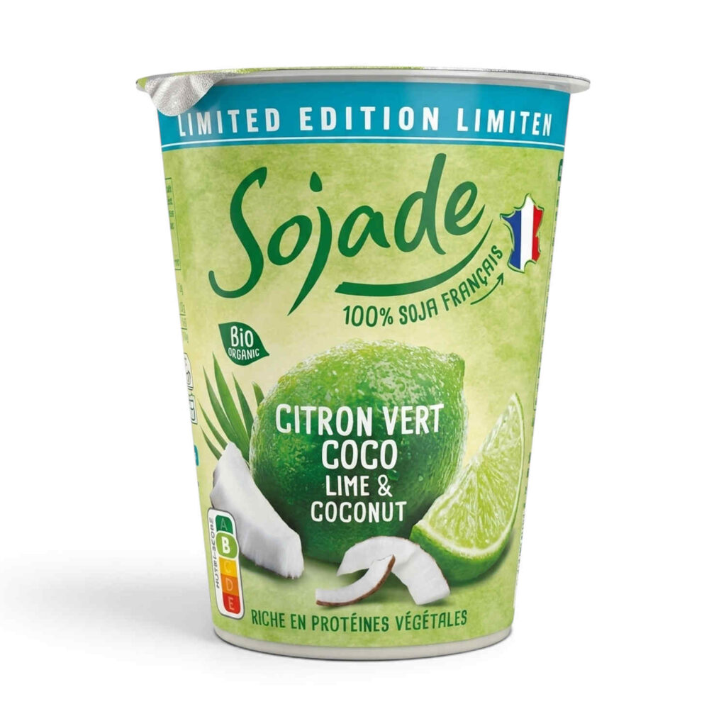 Soja Citron Vert Coco 400gr Sojade