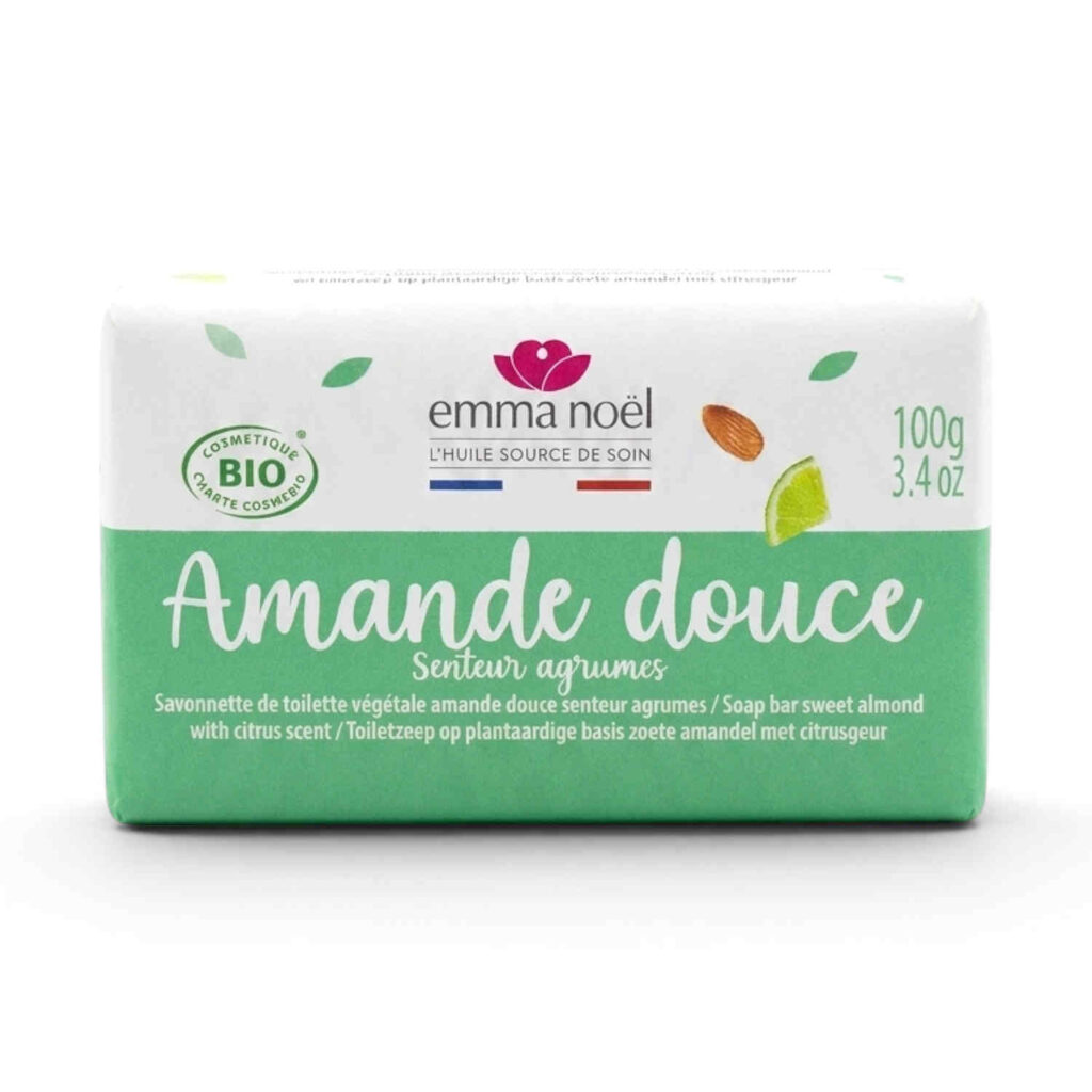 Savonnette à l’amande douce 100 g Emma Noël