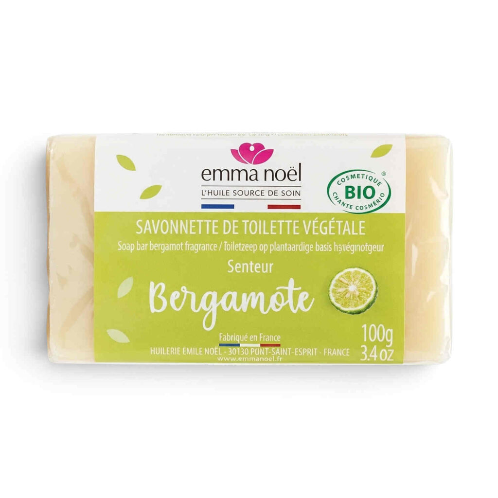Savonnette bergamote 100 g Emma Noël