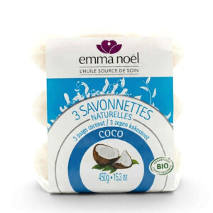 Savonnette coco x 3 Emma Noël