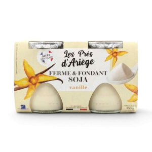 DESSERT SOJA VANILLE 2X125GR LES PRES D'ARIEGE