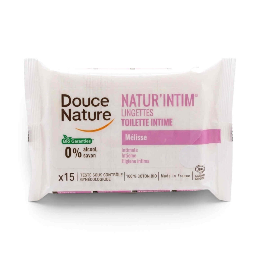 Natur'Intim Lingettes Toilette Intime Douce Nature