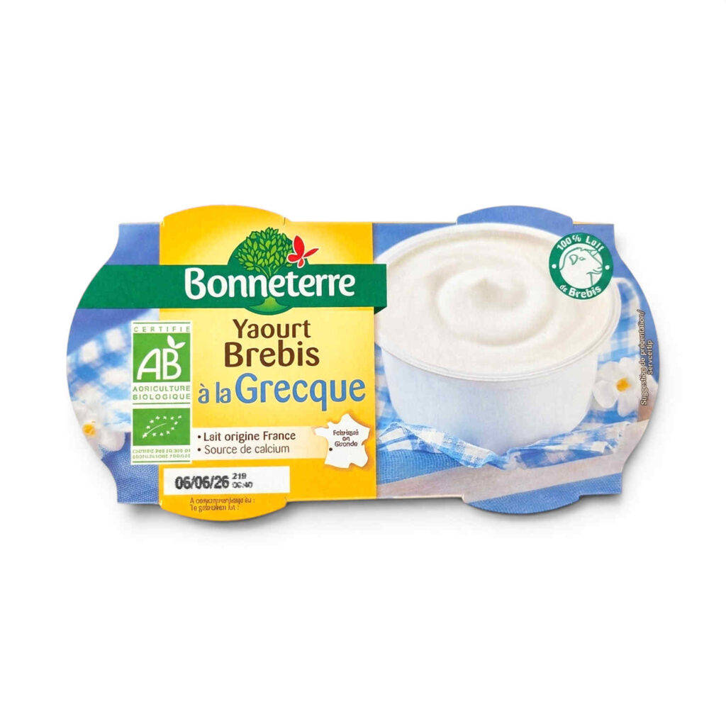 Yaourt Brebis Grecque 2X150G Bonneterre