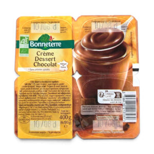 CREME DESSERT CHOCOLAT 4x100G BONNETERRE