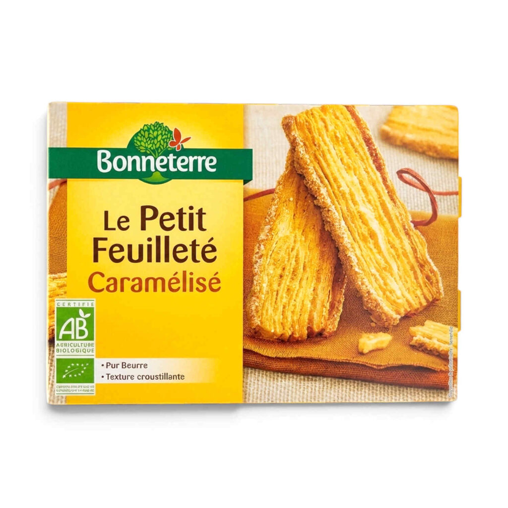 Petits Feuilletes Caramelises 120g Bonneterre