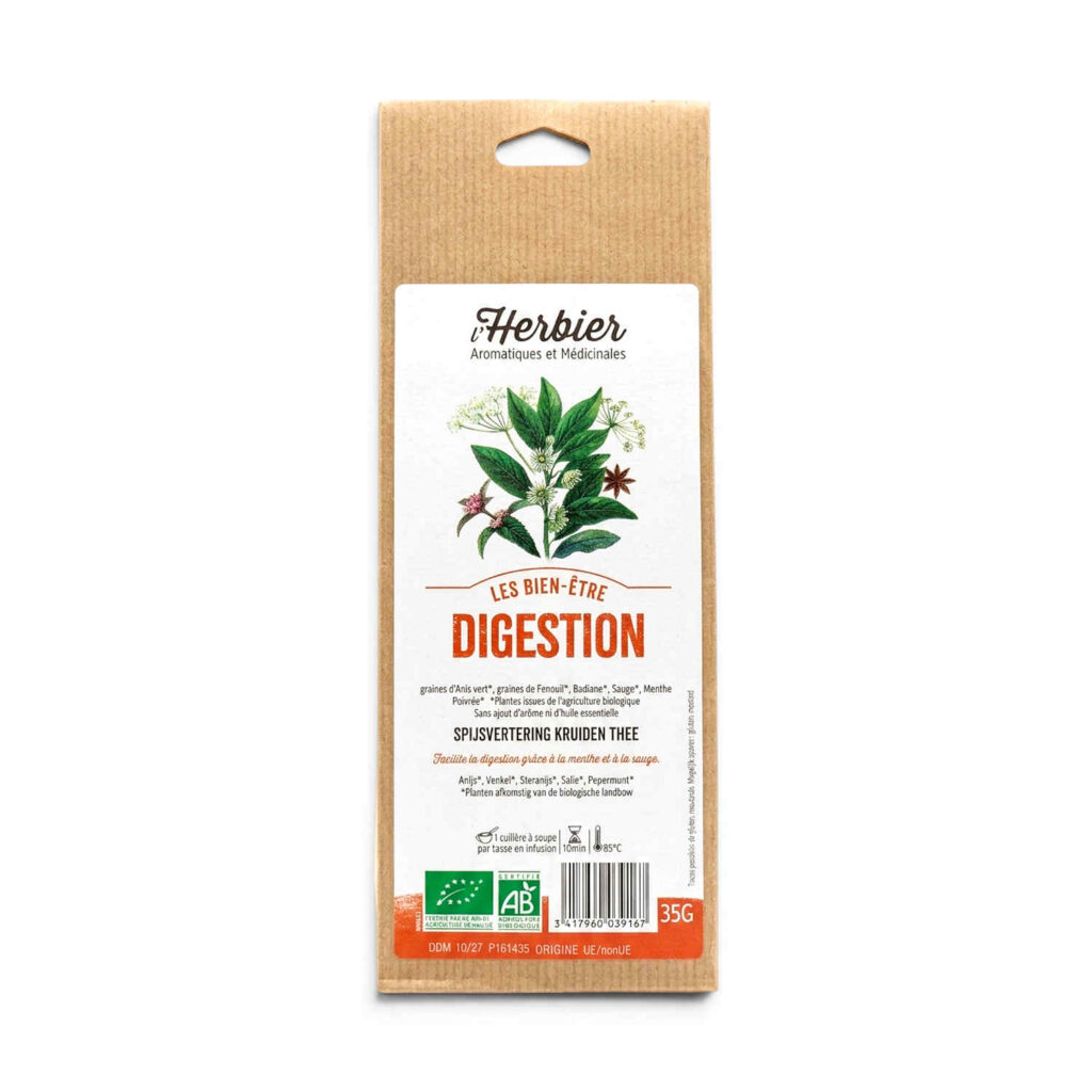 Mélange digestion 35 g L’Herbier de France