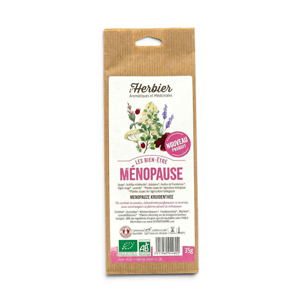 Tisane mélange ménopause 35 g L’Herbier de France