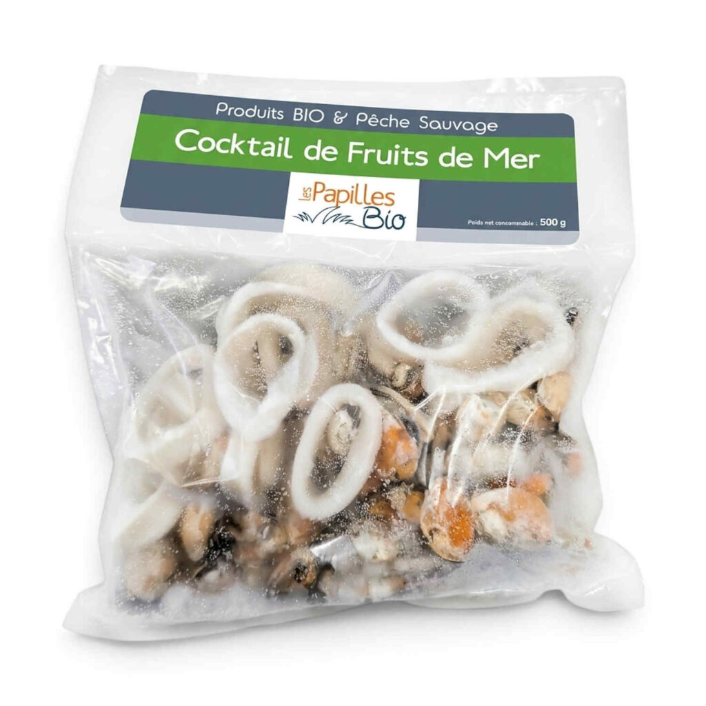 Cocktail Fruits de Mer 500gr les Papilles Bio