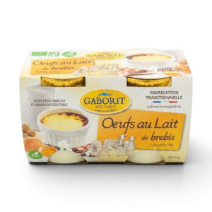 OEUFS AU LAIT BREBIS 2X125GR GABORIT