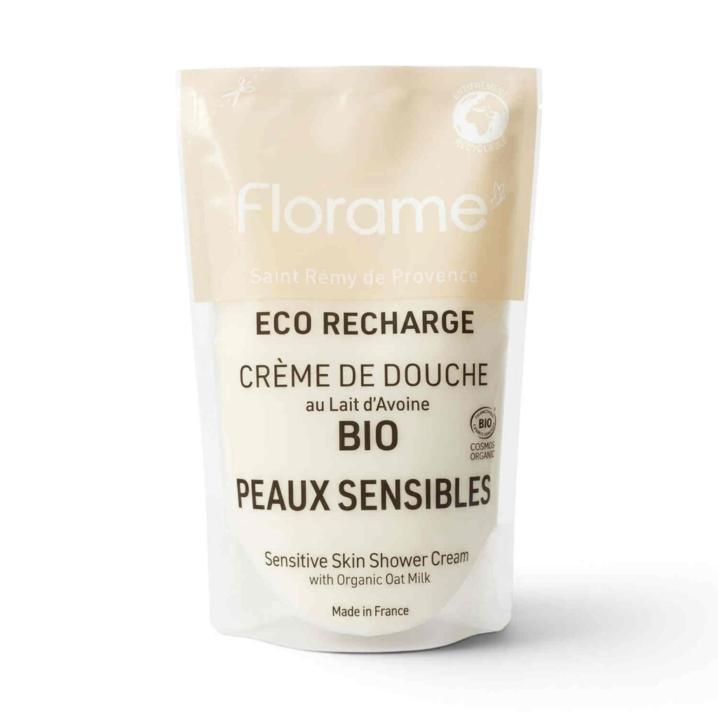 Écorecharge crème de douche peaux sensibles 700 ml Florame