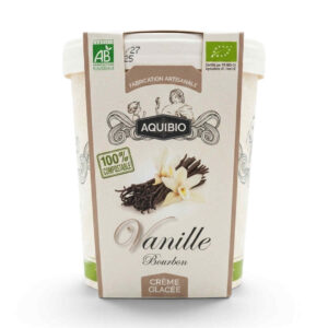 CREME GLACEE VANILLE 500G AQUIBIO
