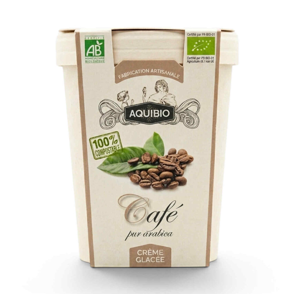 Crème Glacee Café 500ml Aquibio
