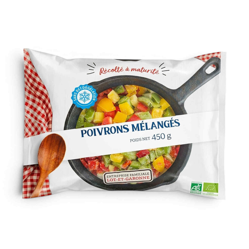 Poivrons Melanges 450gr Aquibio