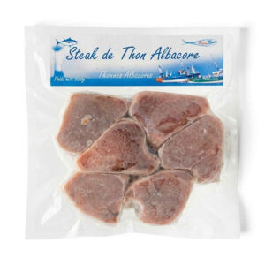 Steaks de thon 500 g Aquibio