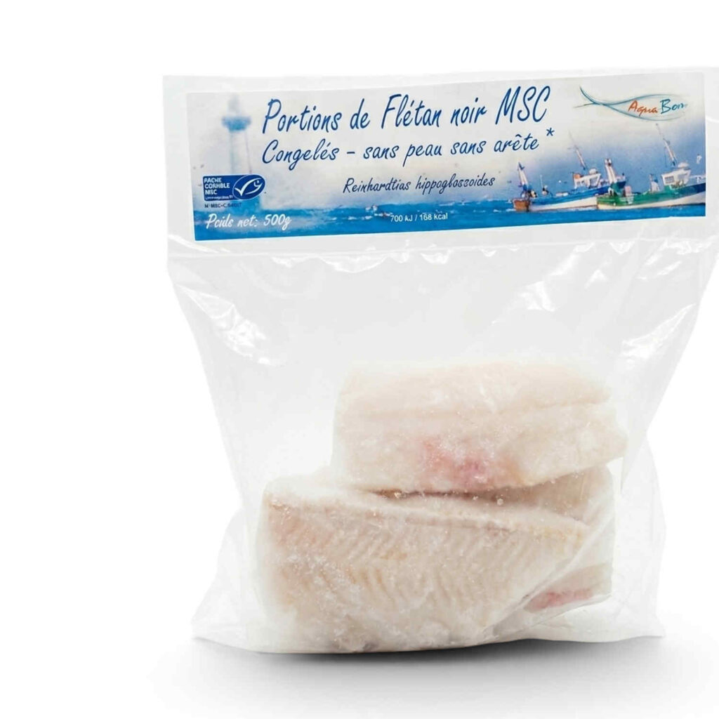 Filets de Fletan Aquibio 500g