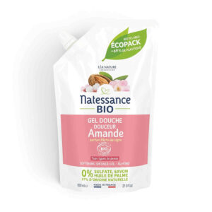 Gel douche amande 650 ml éco-pack Léa Nature