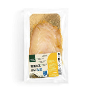 HADDOCK EGLEFIN FUME TRANCHE 150GR NATUR AVENIR