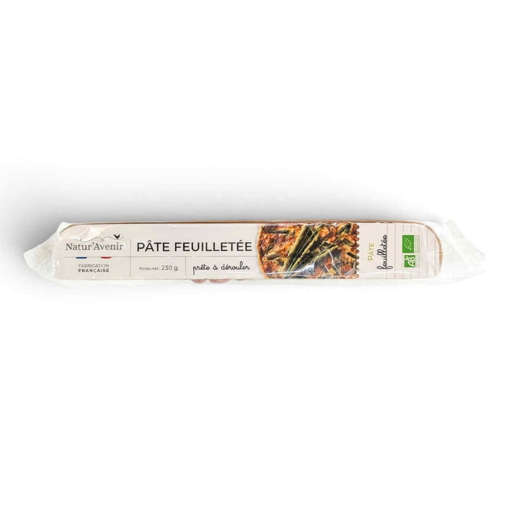 Pâte feuilletée à dérouler 230 g Natur’Avenir