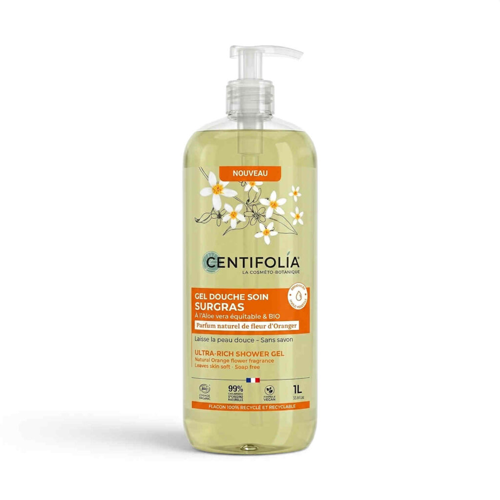 Gel Douche Surgras Fleur Oranger 1l Centifolia
