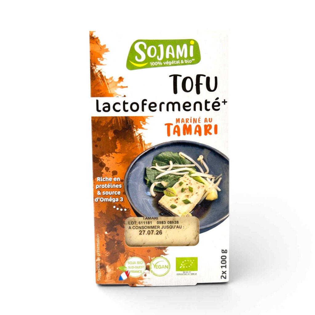 Tofu Lactofermente Marine au Tamari 2X100Gr Sojami
