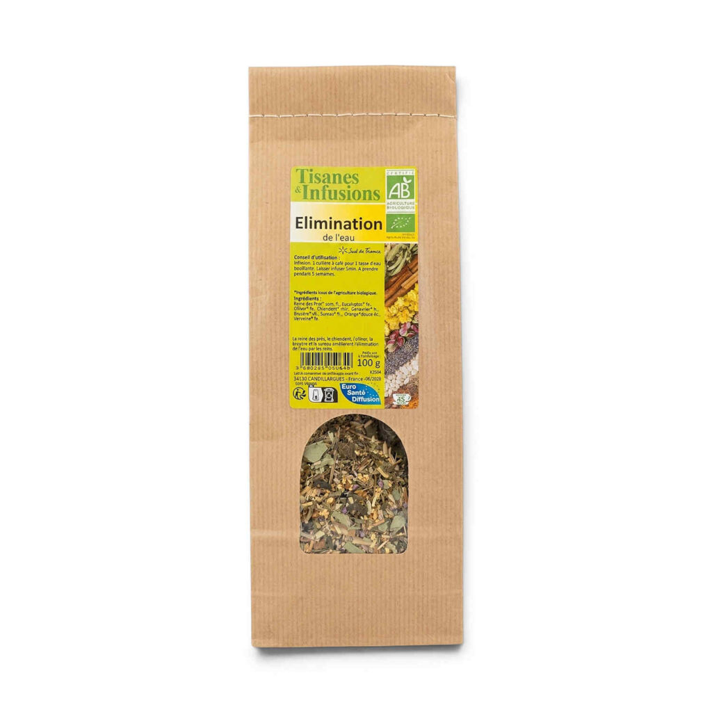 Tisane élimination eau 100 g ESD