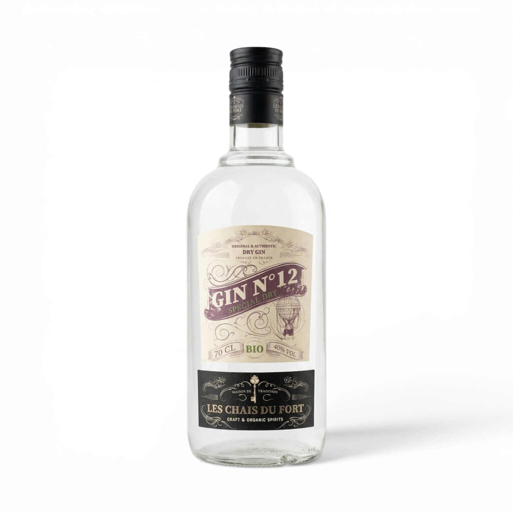 Gin n° 12 Special Dry 70 cl Les Chais du Fort