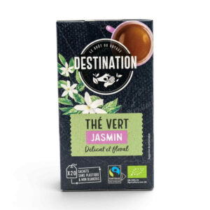 Thé vert jasmin 20 sachets Destination