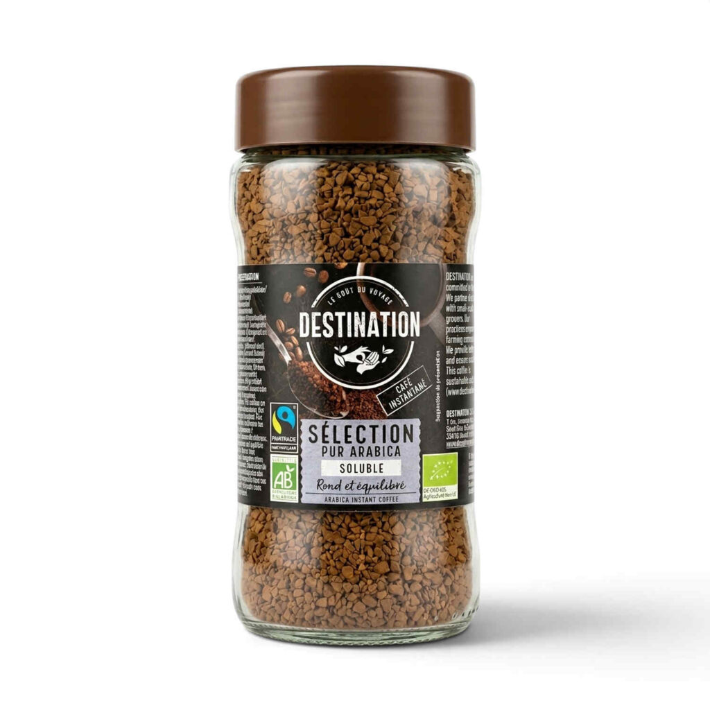 Café arabica lyophilisé 100 g Destination