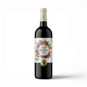 VIN ROUGE BORDEAUX SUPERIEUR AOC 100% MALBEC BIO FULL SS SULFITES 75CL