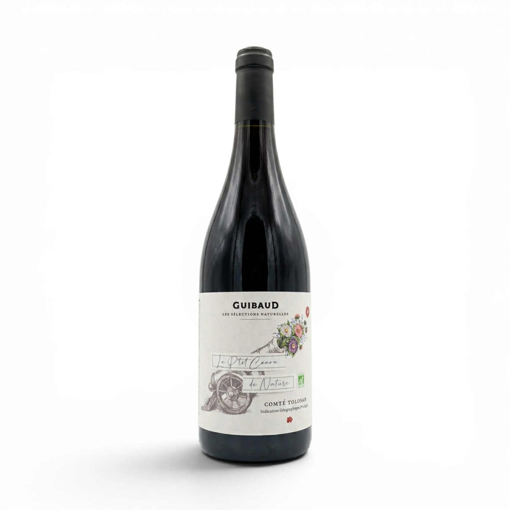 Vin rouge Le P’tit Canon IGP 75 cl Guibaud
