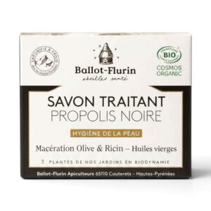 Savon traitant propolis noire 100 g Ballot-Flurin