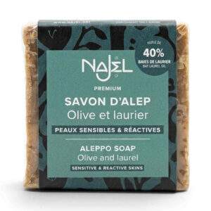 Savon d’Alep 40 % laurier 185 g Najel