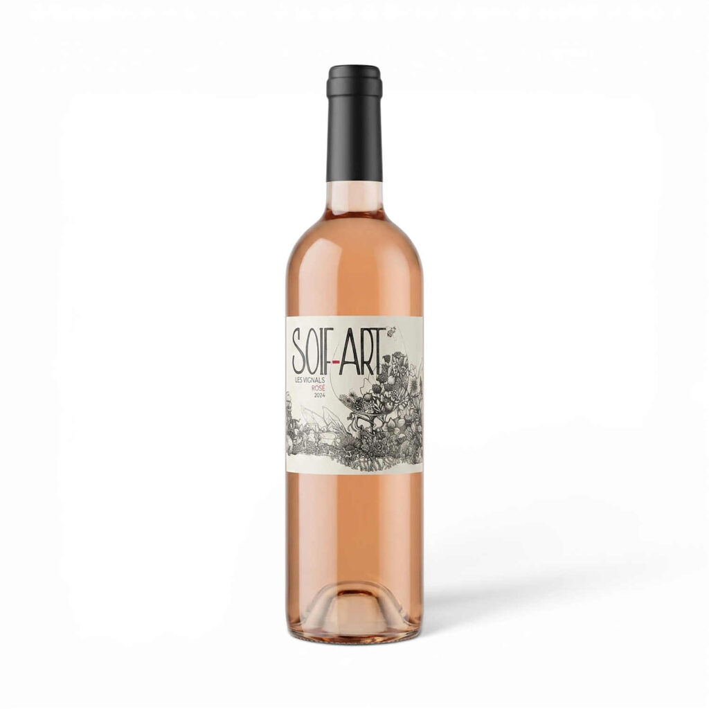 Vin Rose Soif Art 75cl Chateau les Vignals