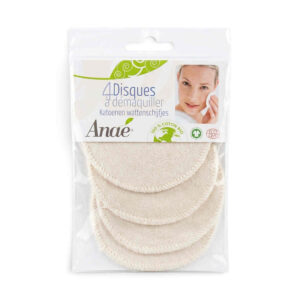 SACHET DE 4 DISQUES A DEMAQUILLER LAVABLES