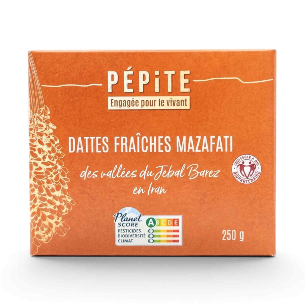 Dattes fraîches Mazafati 250 g Pépite