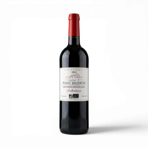 VIN ROUGE MONTAGNE SAINT EMILION AOP 75CL CHATEAU FRANC BAUDRON